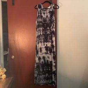 ASOS CURVE-Tie Dye Maxi Dress